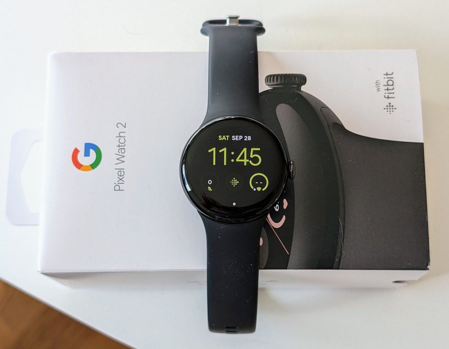 Google Pixel Watch 2 - Wi-Fi Svart