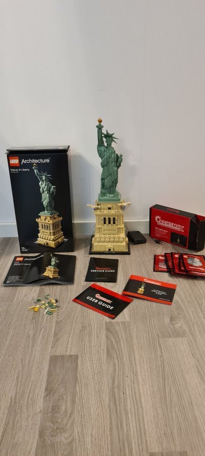 Lego 21042 frihetsgudinnan statue of liberty new york Briksmax julklapp