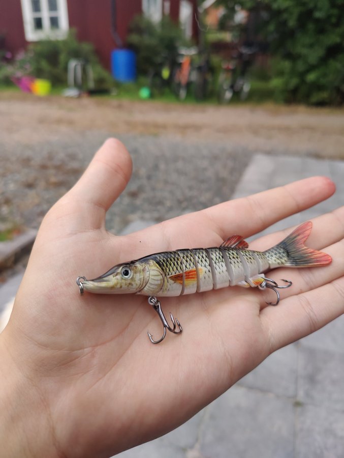 Fiskedrag gädda