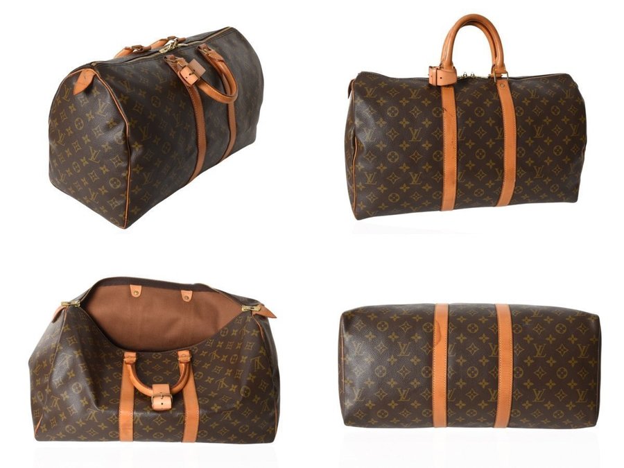 Louis Vuitton Keepall 45 Monogram Weekendväska