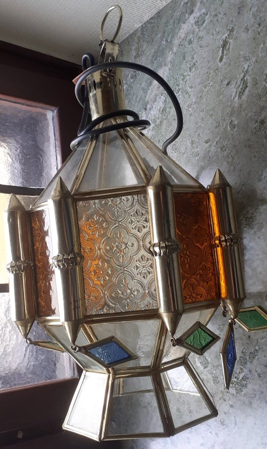 Vintage retro vitrage raket lampa