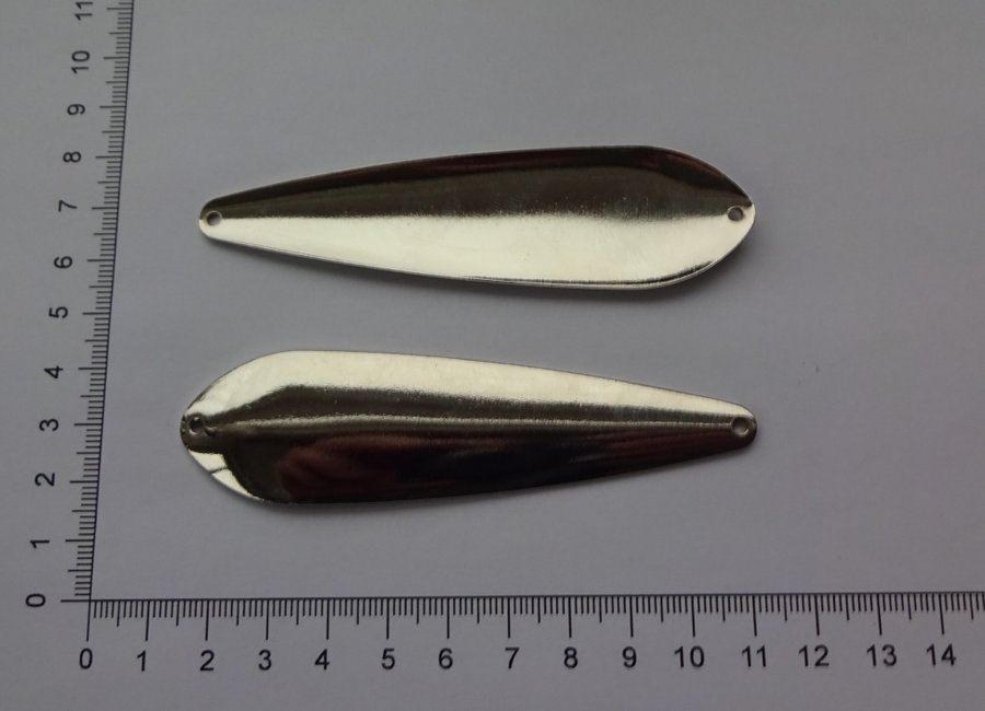 Fiske Blink / , Forkromet stål, vægt : 16 + 23 gram , 200 stk. (ny)