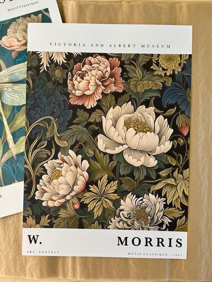 William Morris A3 poster