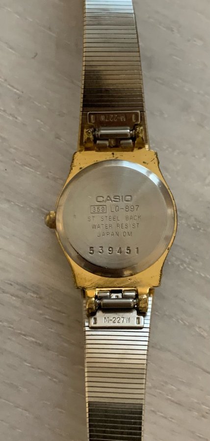 Casio Damklocka vintage Japan