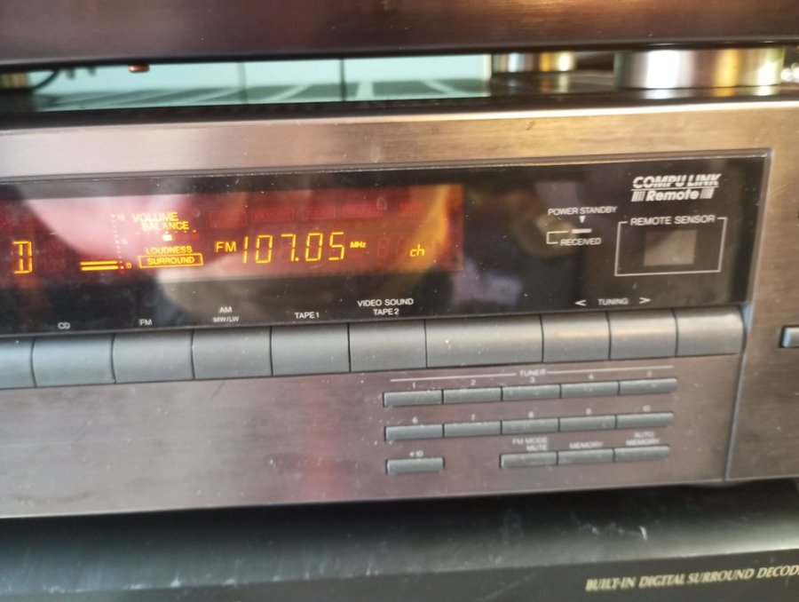 JVC RX-305L FM/MW/LW Computer Controlled Receiver