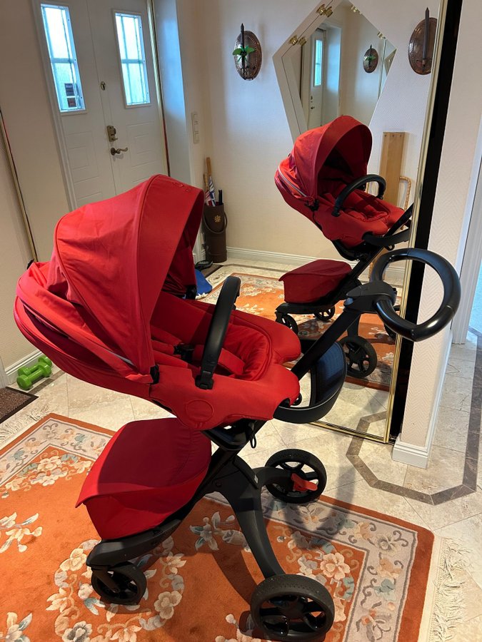 Stokke Xplory V4 Röd