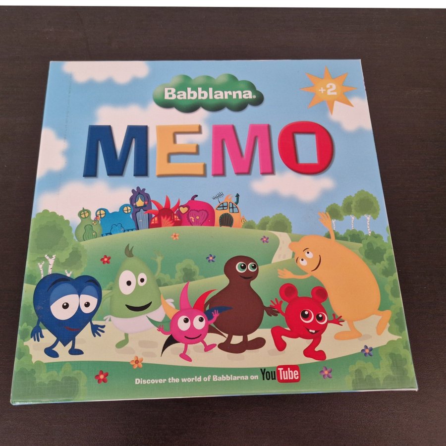 Babblarna Memory spel, nyskick! Julklapp