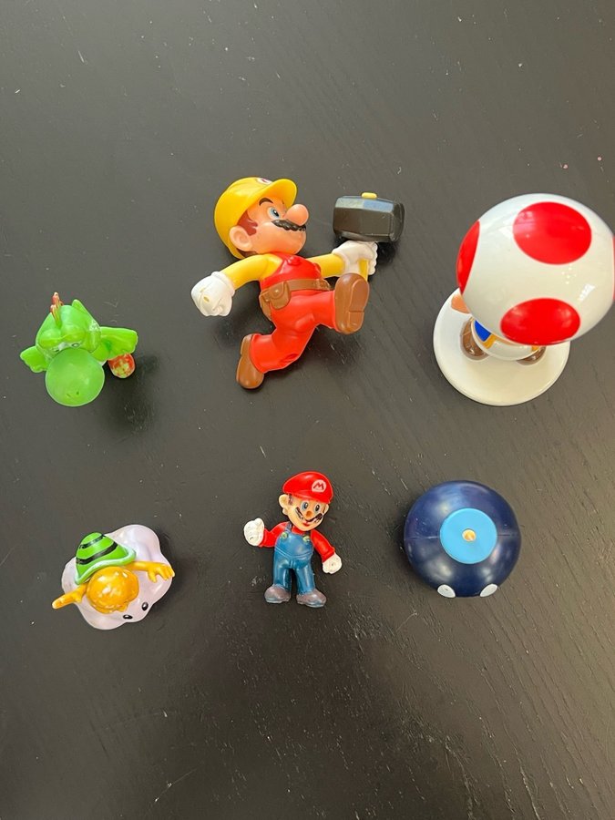 Super Mario  co miniatyrer/leksaksfigurer