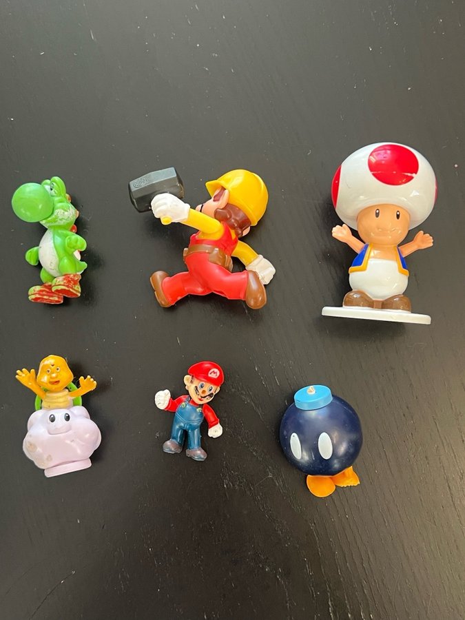 Super Mario  co miniatyrer/leksaksfigurer