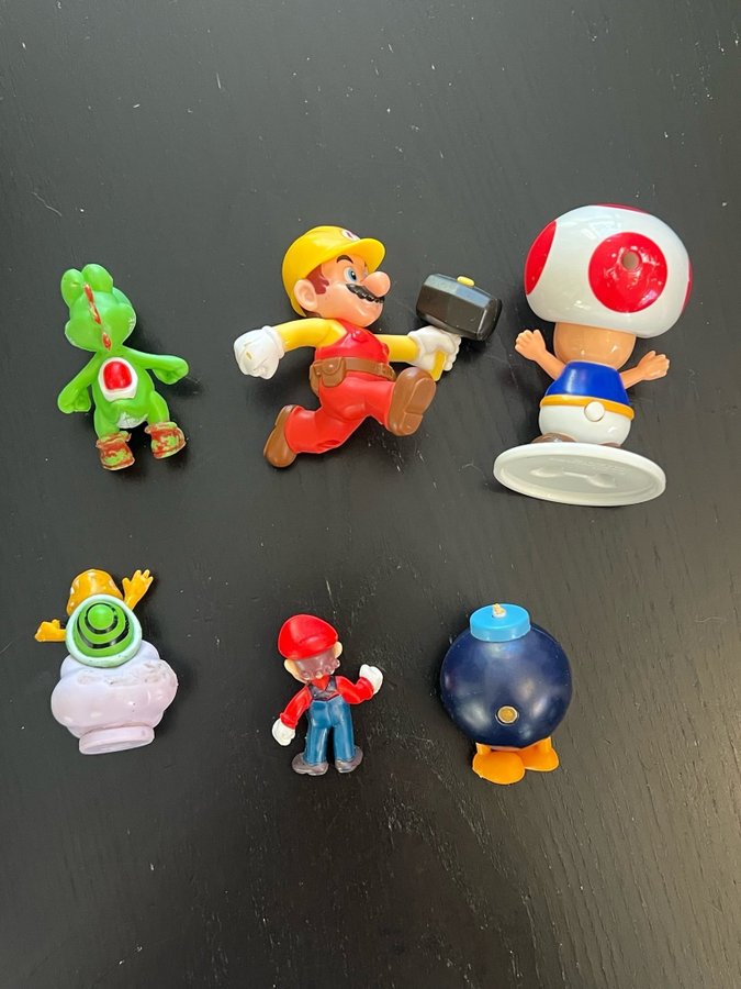 Super Mario  co miniatyrer/leksaksfigurer