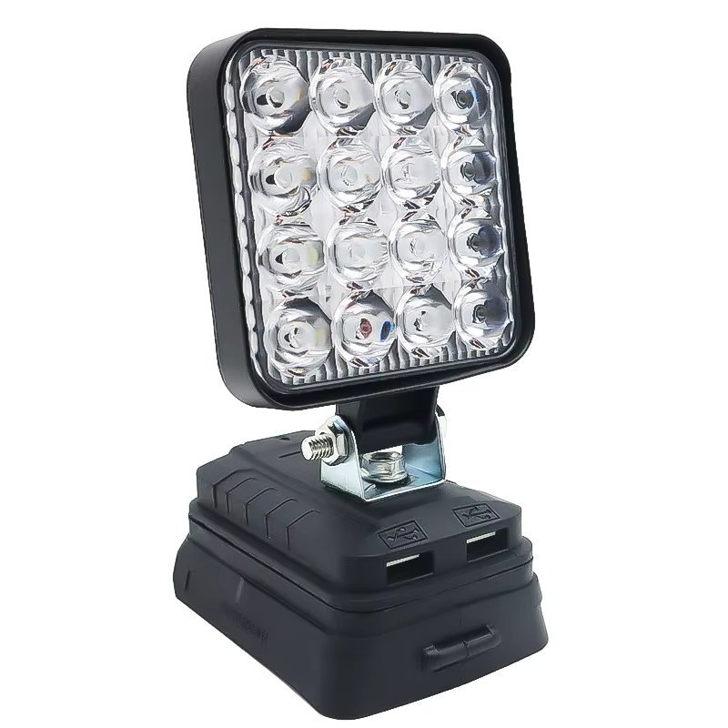 Portabel LED Spotlight för Bosch 18V Batteri - Sladdlös 4-tums Arbetslampa