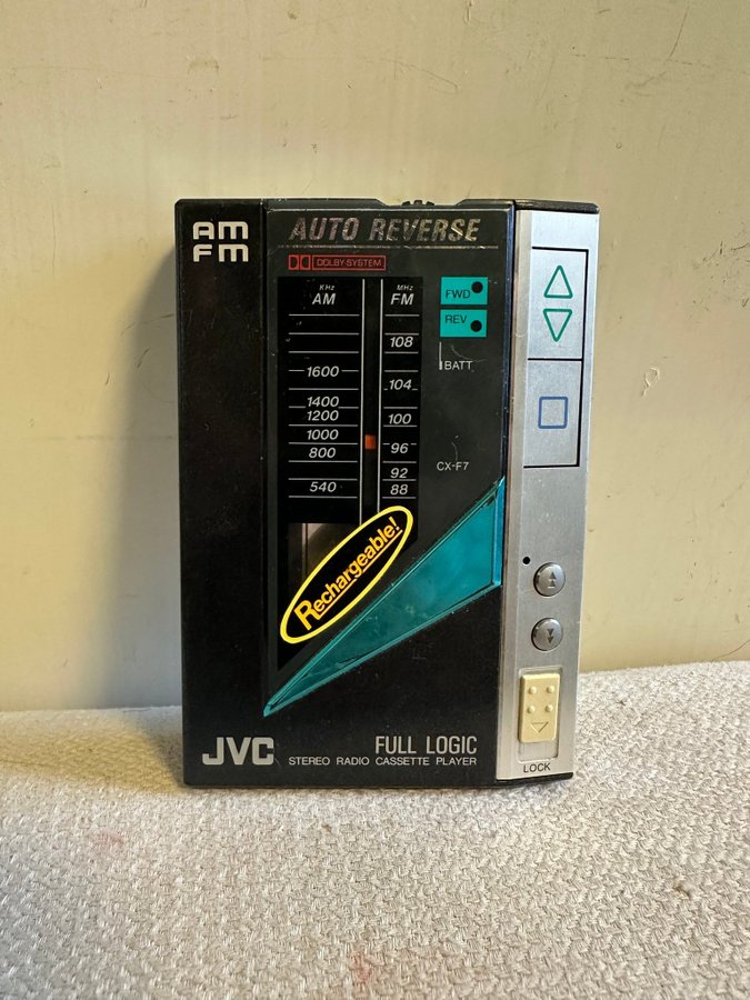 JVC CX-F7K Stereo Radio Cassette Player