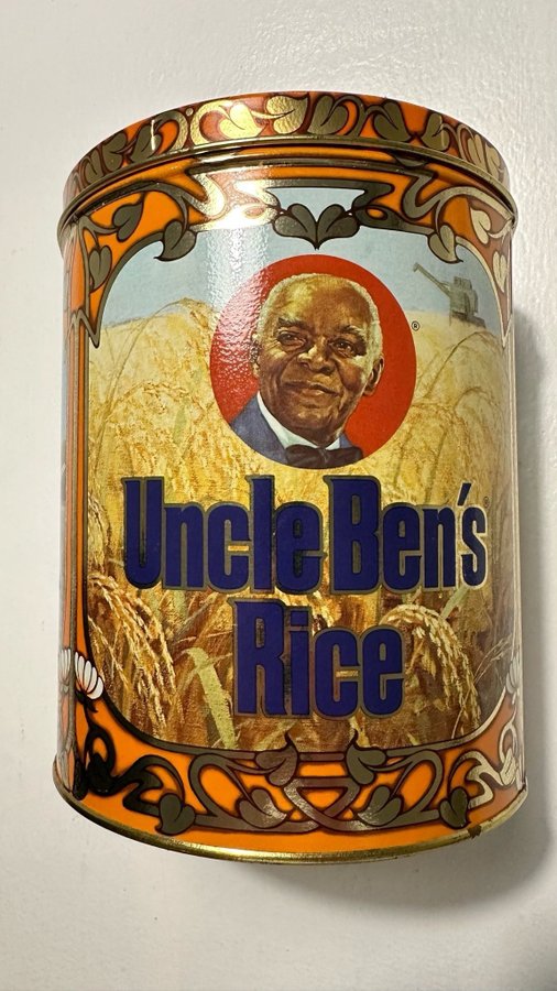 Uncle Ben’s rice plåtburk