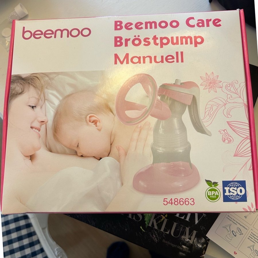 Beemoo Care Bröstpump Manuell helt NY!