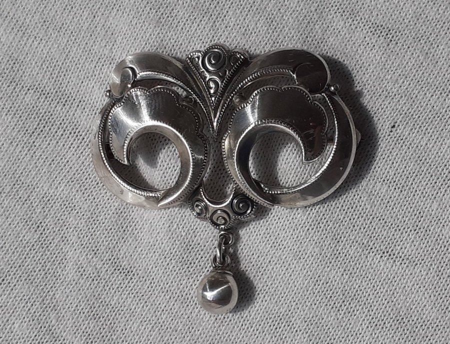 SILVERBROSCH KL / 835 silver / Art Nouveau VINTAGE