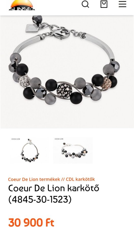 Coeur de lion armband