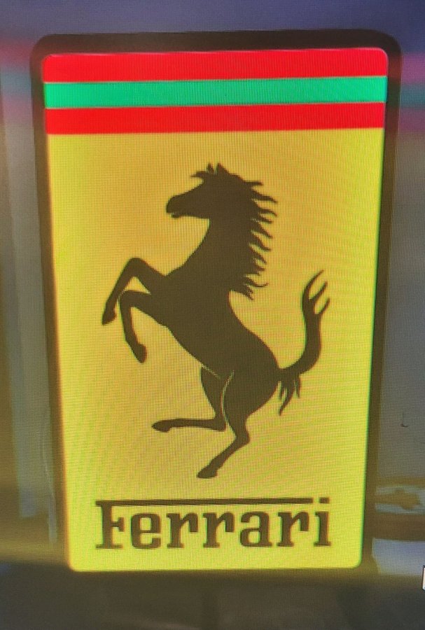 Ferrari vägglampa