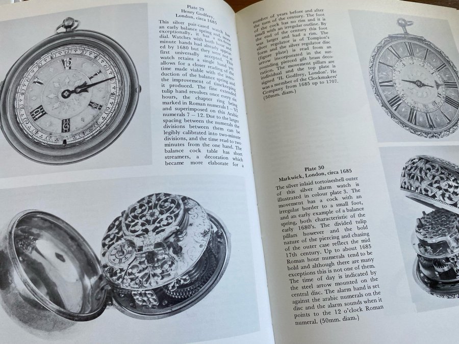 Camerer Book Antique Watches, bog gamle ure, Bok klokker, Bok ure, Bok klockor,