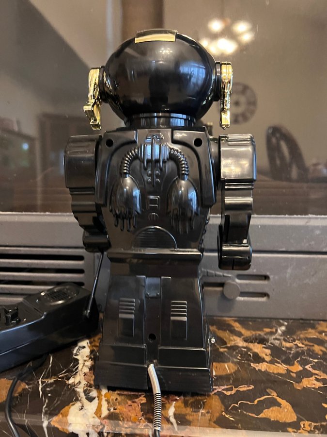 Vintage1980s Playwell Talk-A-Tron Robot With Remote Control