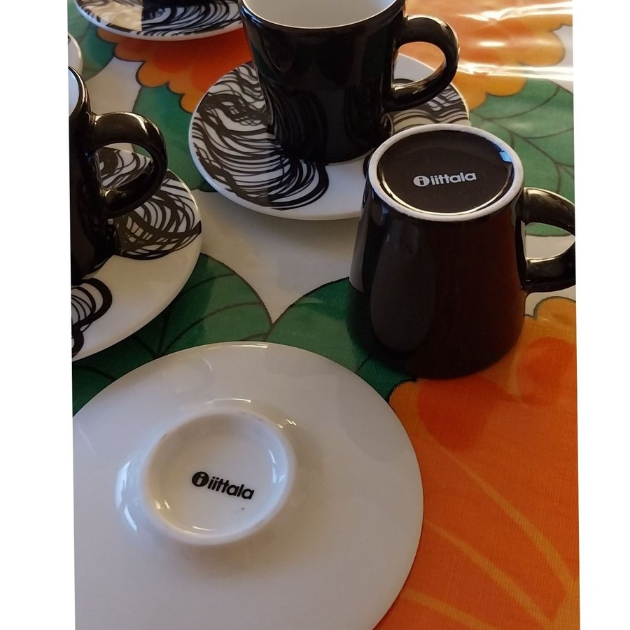 Iittala Espresso Koppar  Fat 5 st.