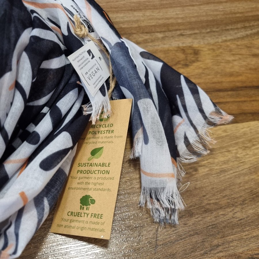 Halsduk Scarf 224-02 Palm Print