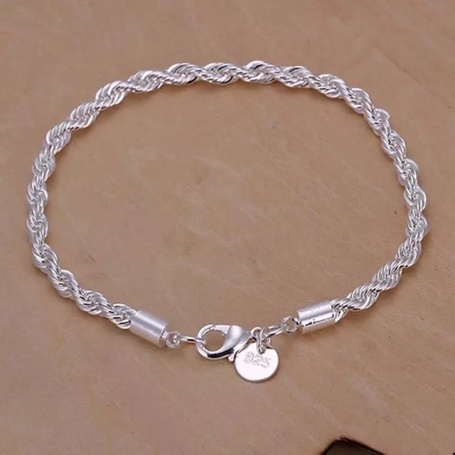 ARMBAND STERLING SILVER 925 KLAPP