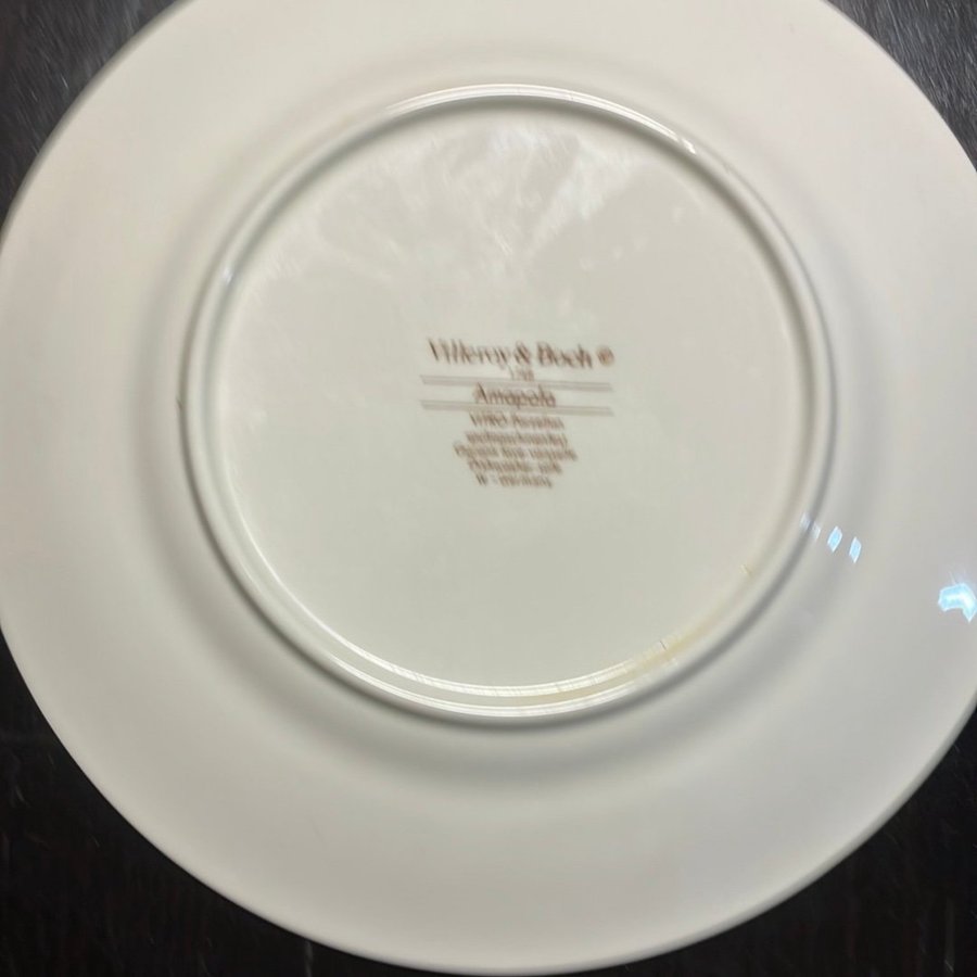 Villeroy  Boch Amapola 6 st Assietter