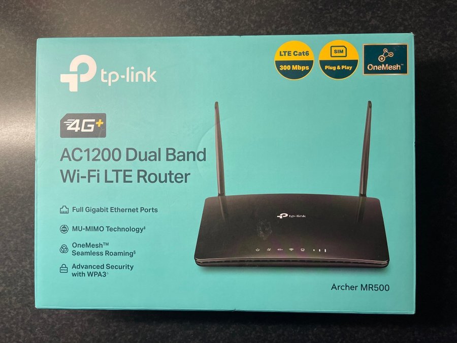 TP-Link Archer MR500 4G+ Router