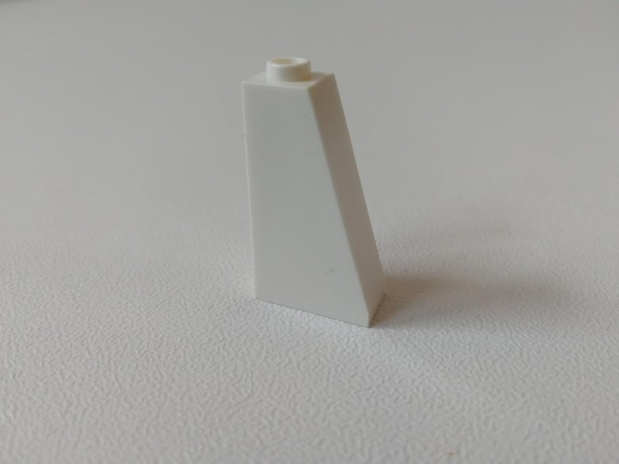 Lego - sned - slope - 2x1x3 75 - part 4460 - vit