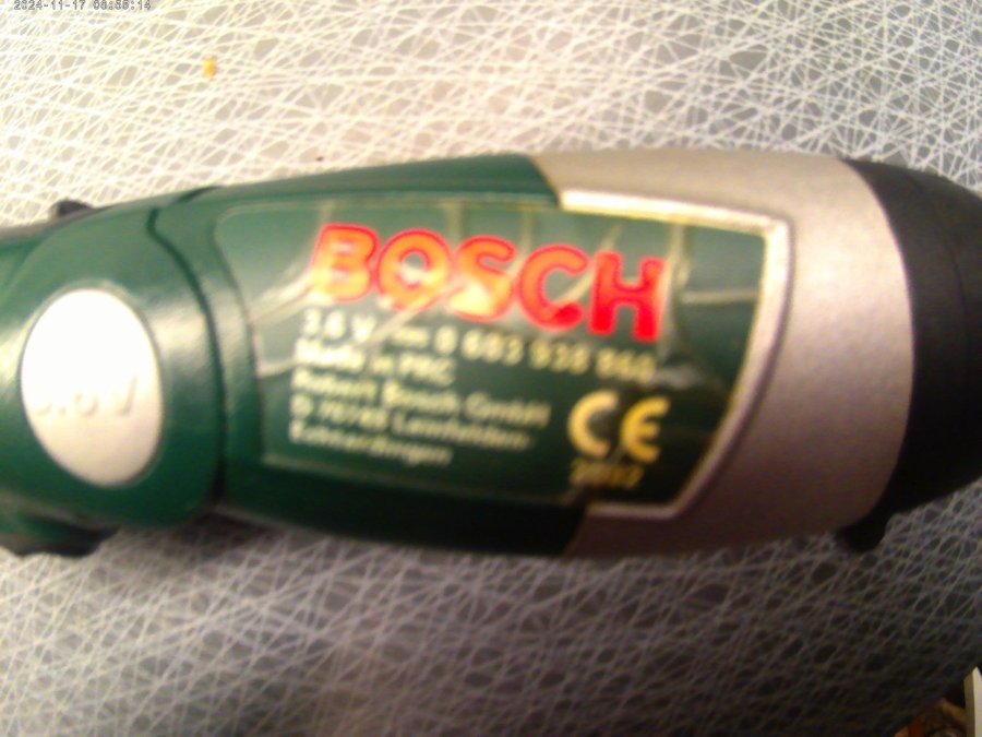 BOSCH SKRUVDRAGARE PSR 3,6 V