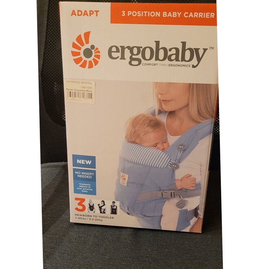 Ergobaby Adapt 3 Position Baby Carrier - Blå