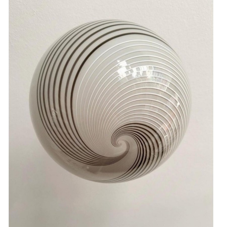 Murano Vintage swirl lampe / Loftslampe