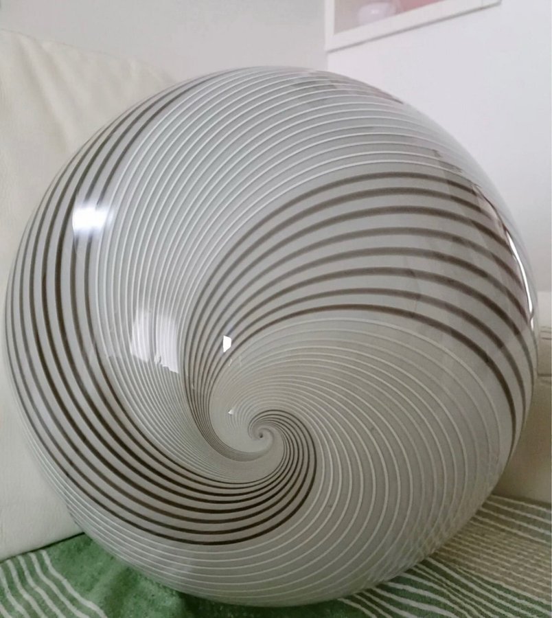 Murano Vintage swirl lampe / Loftslampe