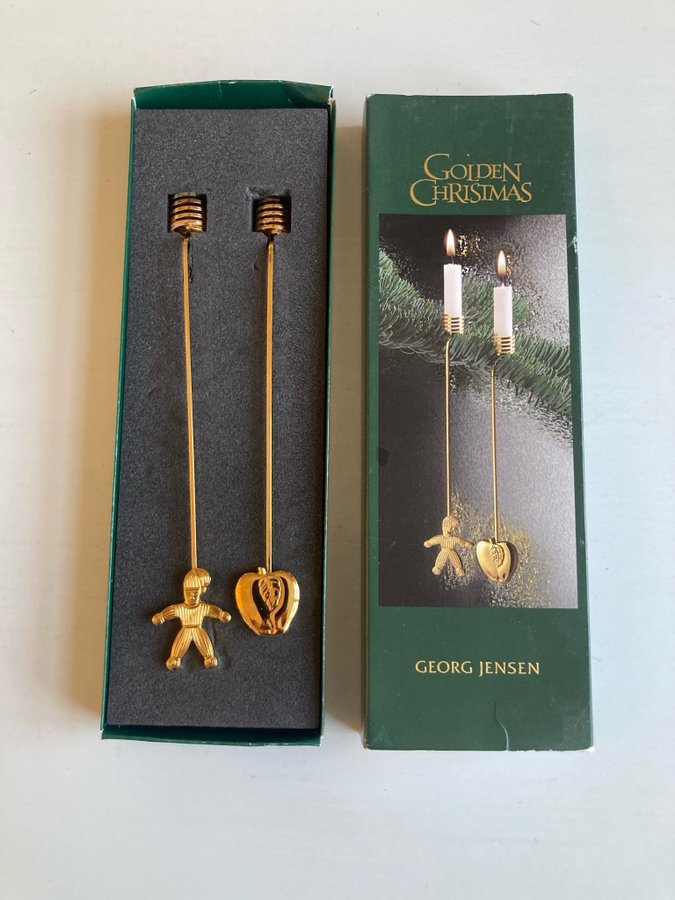 Georg Jensen Golden Christmas Ljushållare