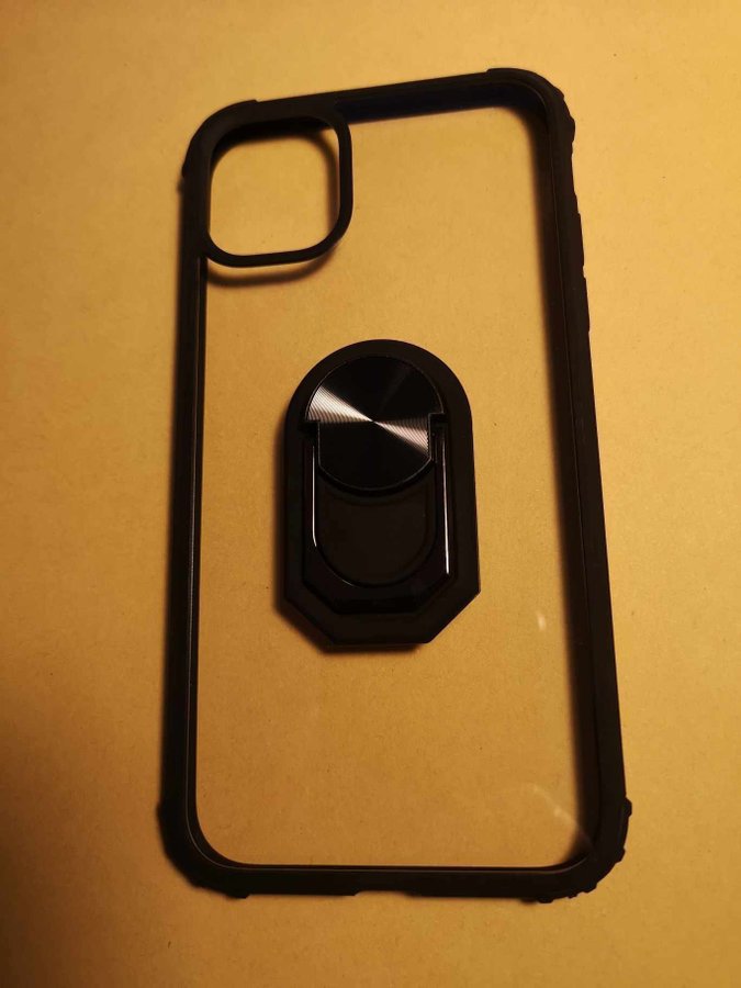 iPhone 11 skal med Finger Ring Kickstand TPU Hybrid