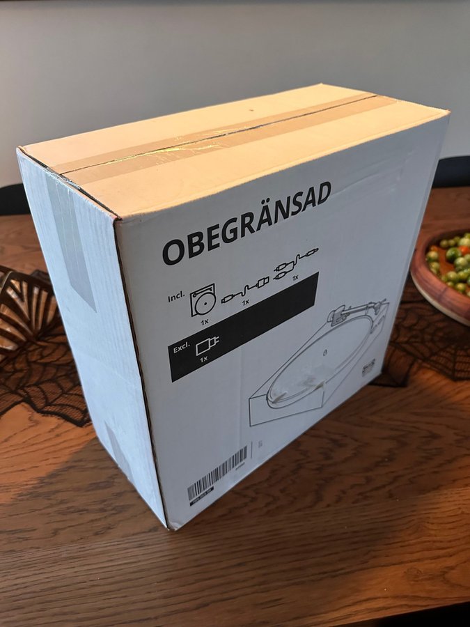 IKEA Obegränsad skivspelare - Helt ny och oöppnad