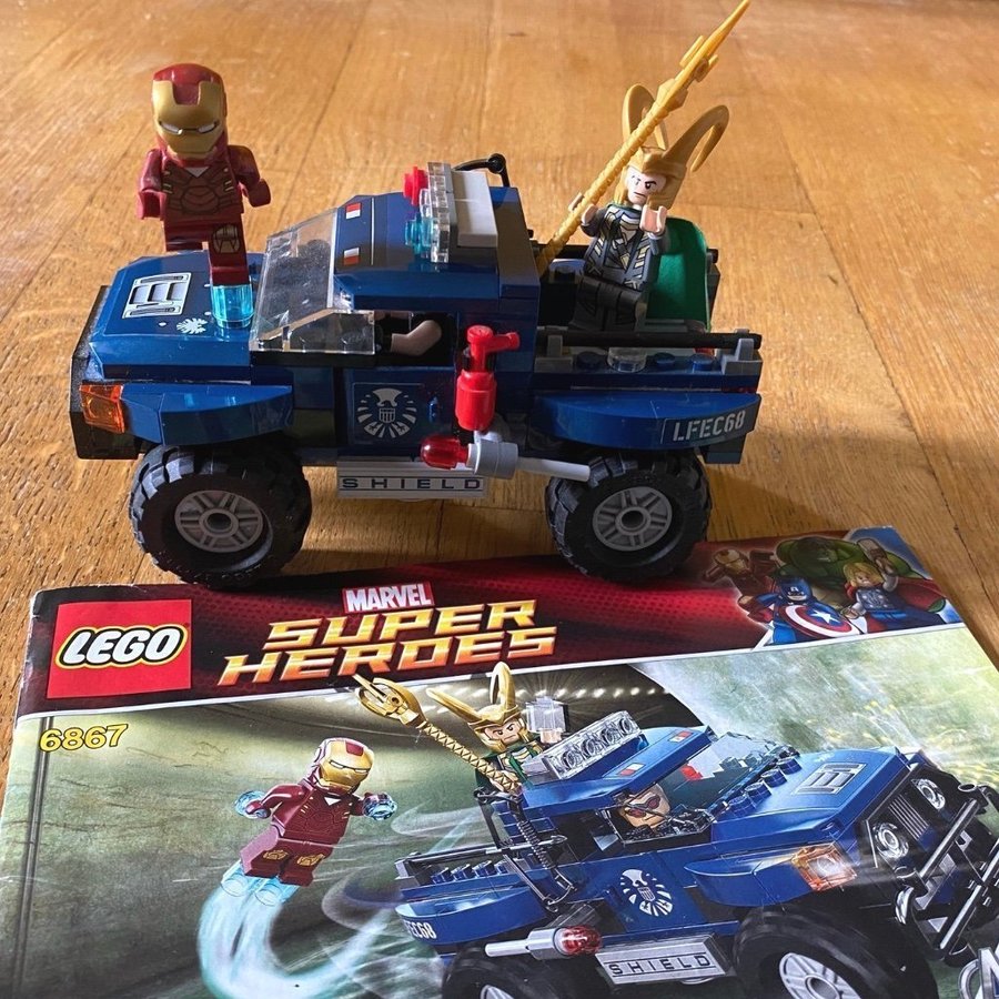 Lego Marvel Super Heroes Lokes flykt