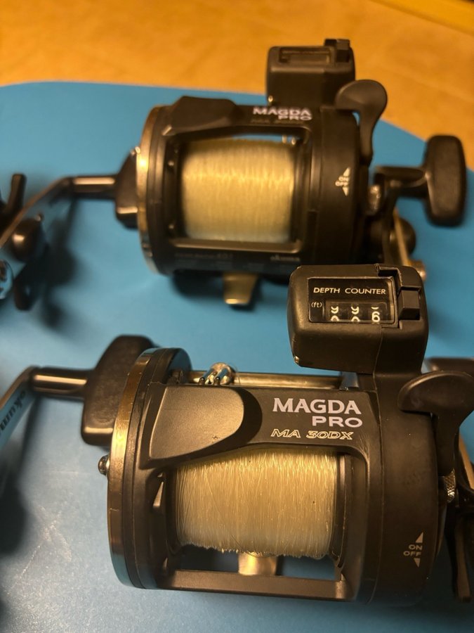 Okuma Magda PRO MA-30DX 4st linecounter trolling