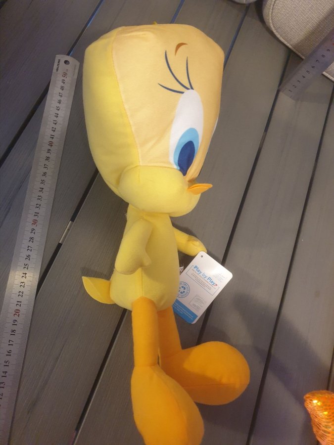 Ny stor nalle twitty looney tunes mjukisdjur 47cm