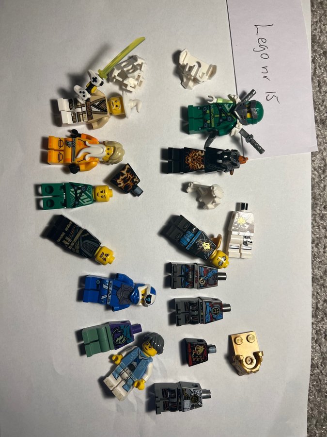 Lego Ninjago mm Minifigurer