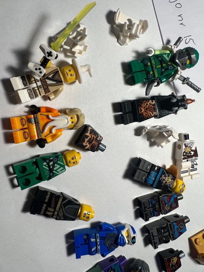 Lego Ninjago mm Minifigurer