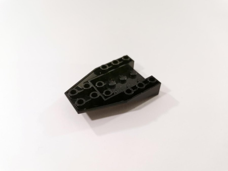 Lego - wedge - underdel - front - 6x4 - part 4856 - svart