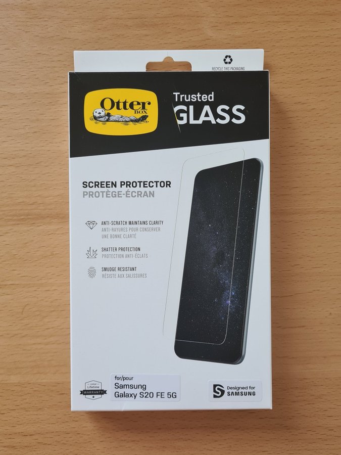 OtterBox Trusted Glass | Skärmskydd | Samsung Galaxy S20 FE 5G