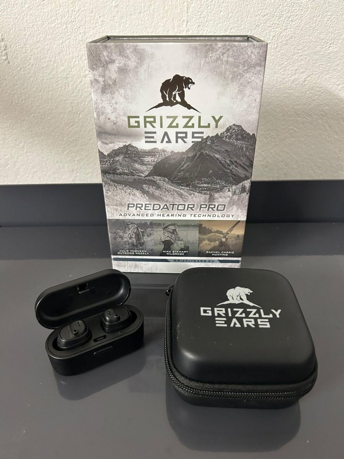 GRIZZLY EARS PREDATOR PRO aktiva hörselskydd