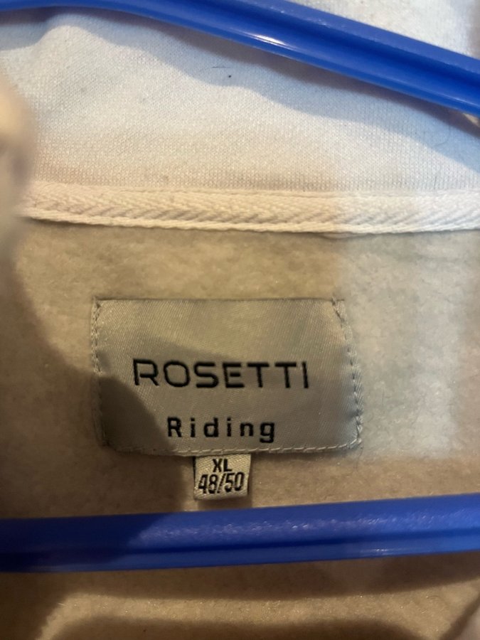 Rosetti Riding grå sweatshirt/kofta, storlek XL