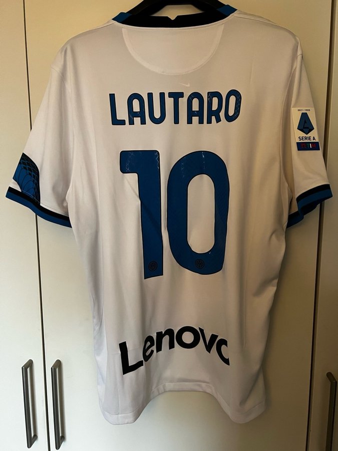 Inter bortatröja 2021/22 #10 Lautaro storlek XL