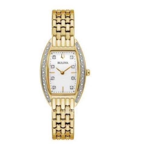 Bulova Damklocka med diamanter