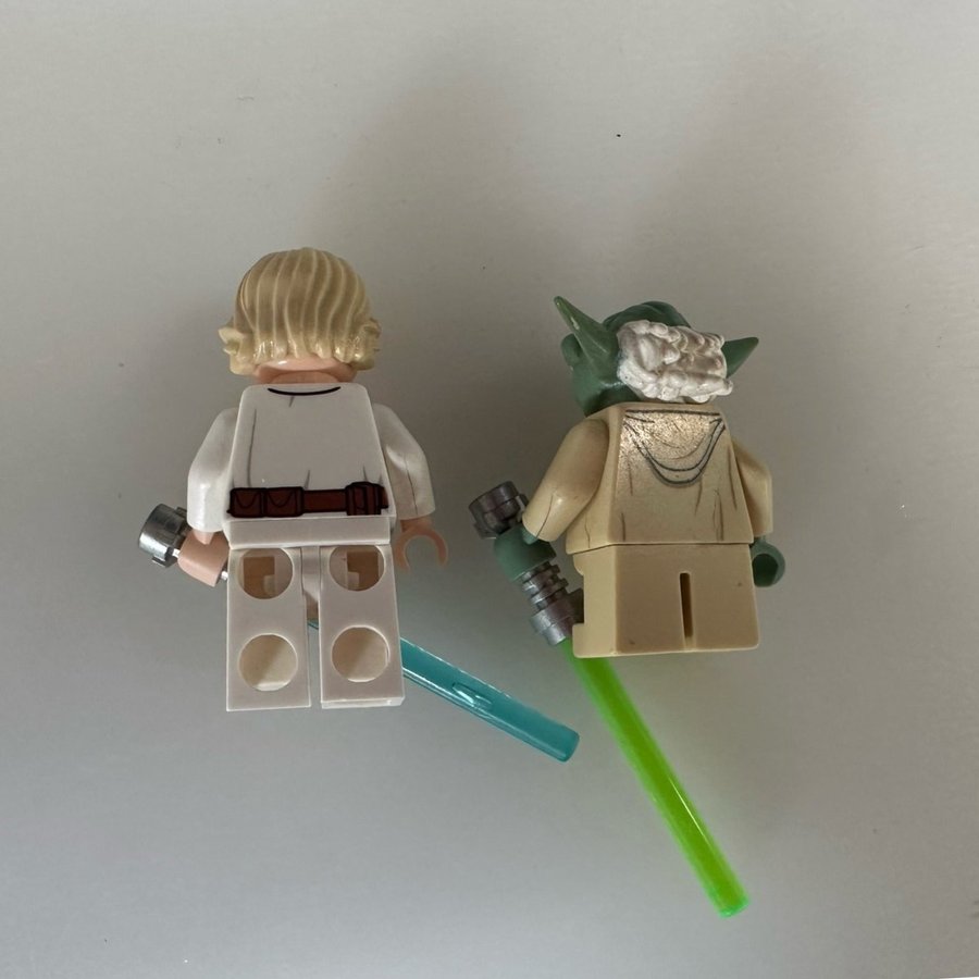 Lego Star Wars Minifigurer - Luke Skywalker  Yoda