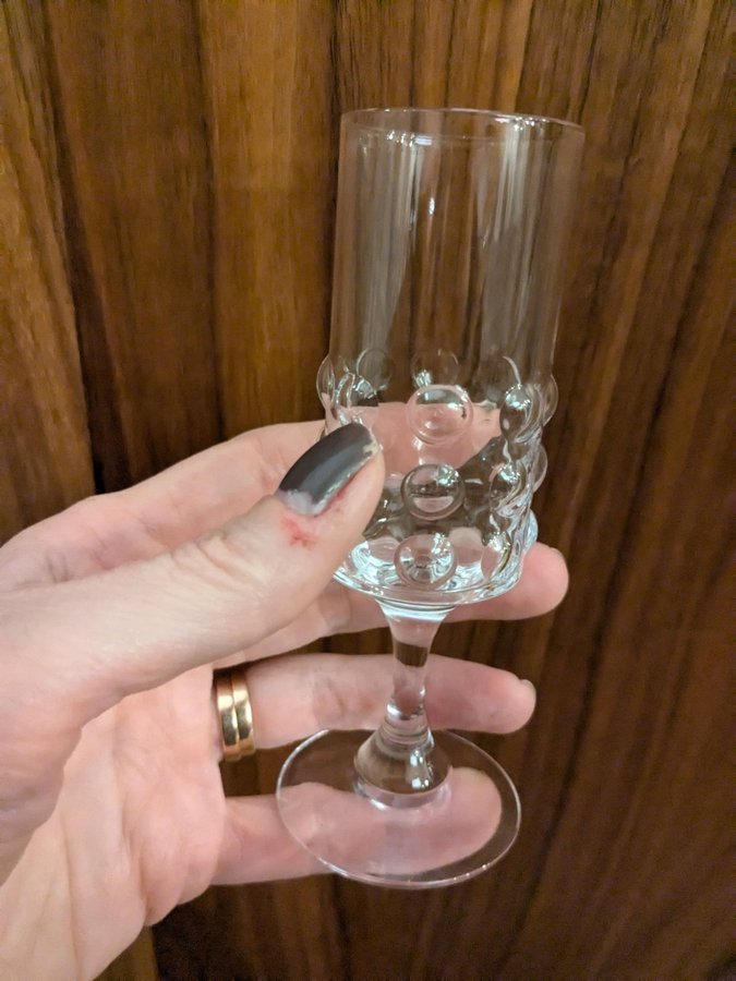 Riihimäen Lasi Nanny Still Grappo glas likörglas 6 st