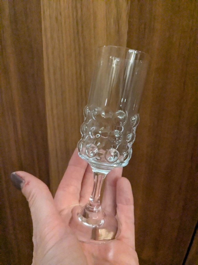 Riihimäen Lasi Nanny Still Grappo glas likörglas 6 st